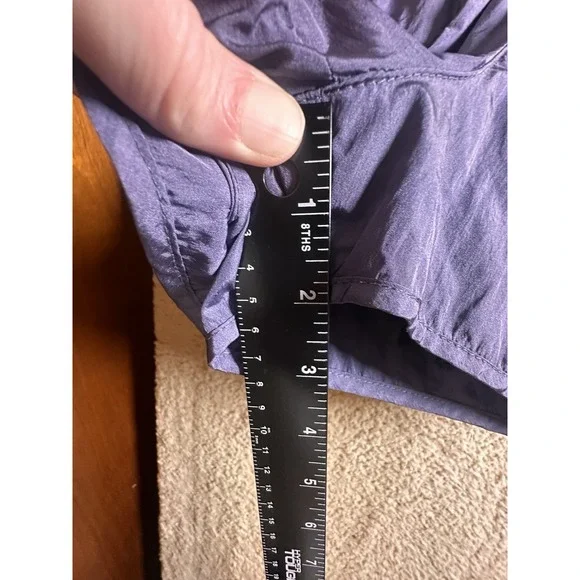 FP Movement The Way Home Shorts Purple Women's Medium High Rise Smocked‎ Casual - Picture 7 of 11